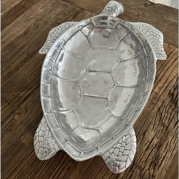OCEAN Sea Turtle Large Bowl with Dust Bag - Picture 2 of 11